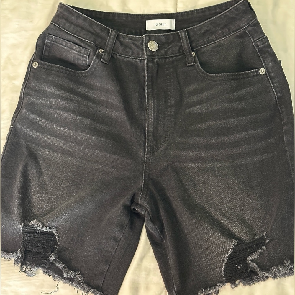 Forever 21 distressed cut-off shorts